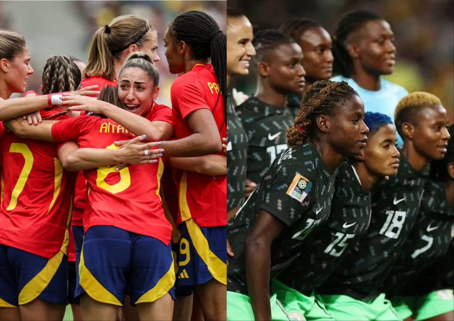 Spain Nigeria Women